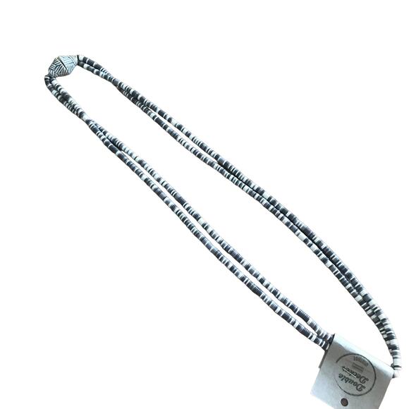 Vintage Tribal Style Beaded Double Strand Necklace - Picture 3 of 4